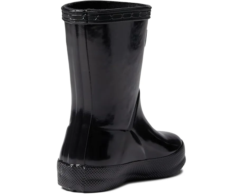 Детские сапоги Hunter First Classic Gloss для лужа с круглым носком