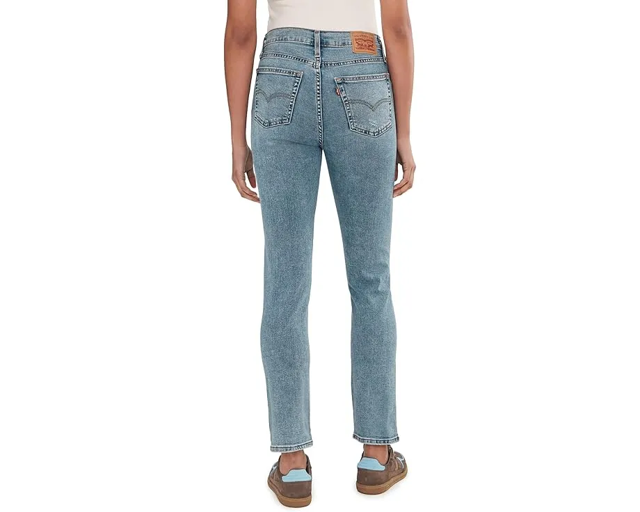 Джинсы Levi's 724 High Rise Straight с высокой посадкой и прямым кроем