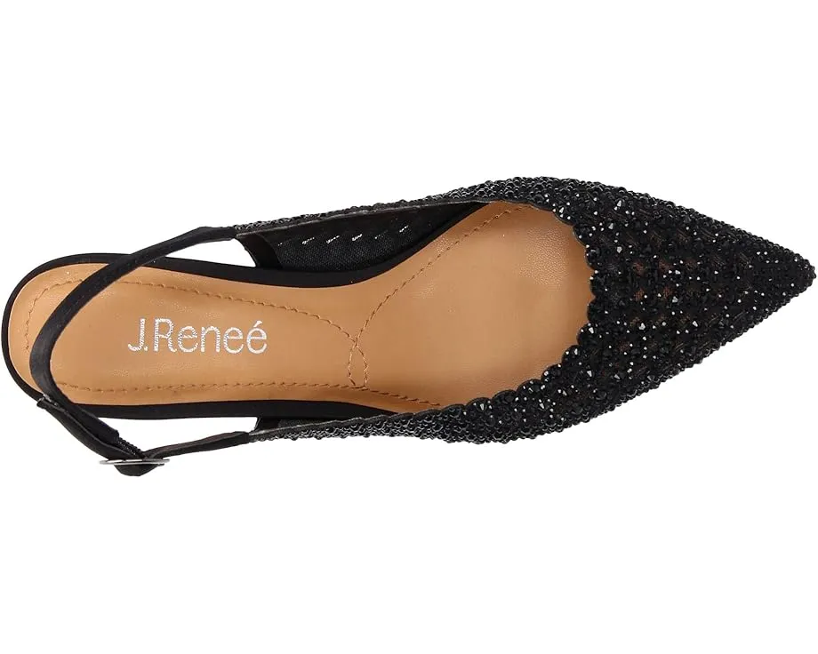 Туфли J. Renee Pranil на квадратном каблуке с отделкой стразами