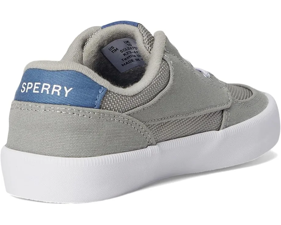 Детские кроссовки Sperry Boardwalk Washable с эластичными шнурками и переработанным полиэстером