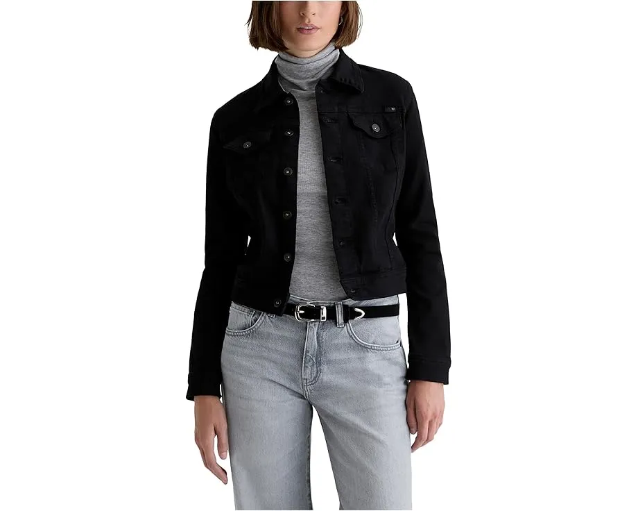 Джинсовая куртка AG Jeans Robyn Fitted с облегающим кроем