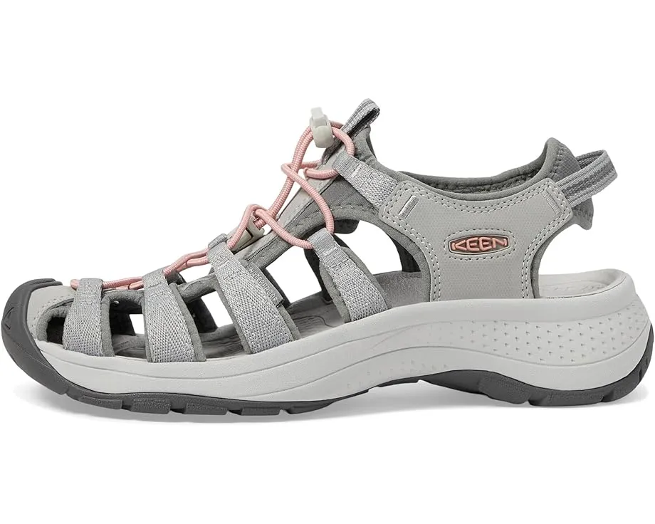 Сандалии KEEN Astoria West с подошвой Aquagrip и стелькой с пробиотиками