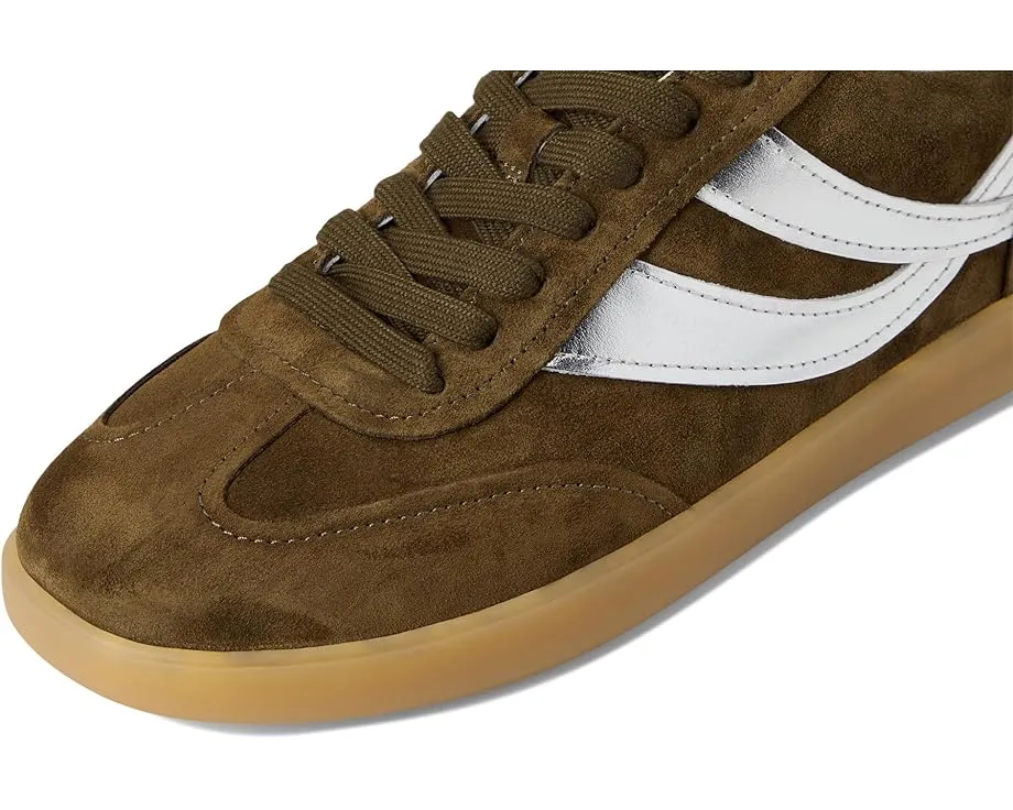 Кроссовки Vince Oasis-W из мягкой кожи и замши с волнообразным дизайном