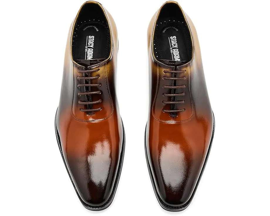 Оксфорды Stacy Adams Shaffer plain toe из телячьей кожи в многоцветном исполнении