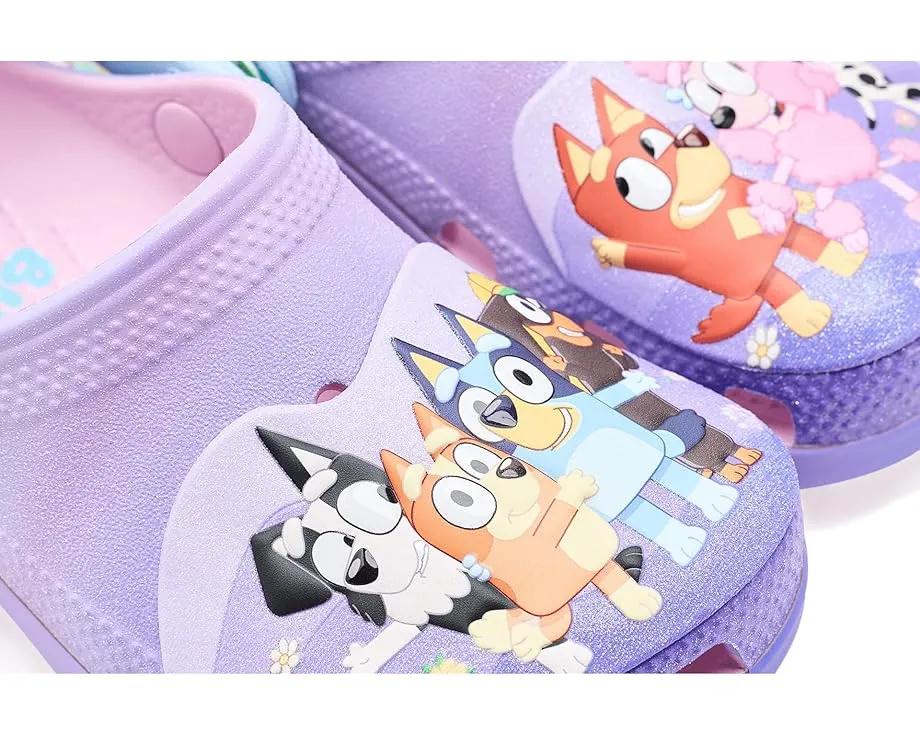 Кроксы Crocs Kids Bluey Classic Clogs для малышей с персонажами