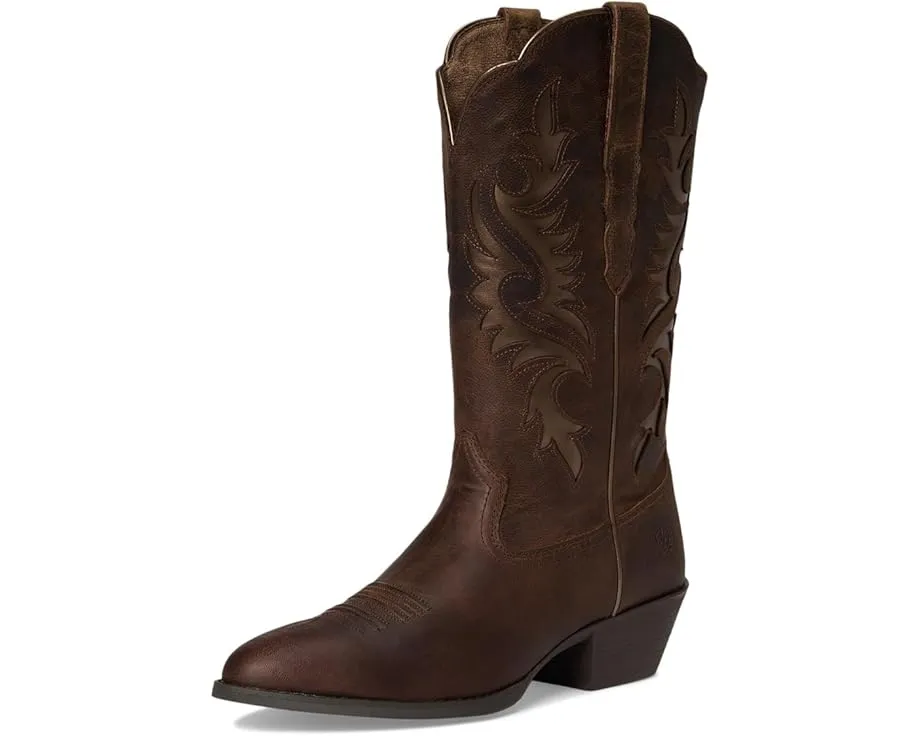 Ковбойские сапоги Heritage R Toe Retro с миндалевидным носком и технологией ATS Ariat