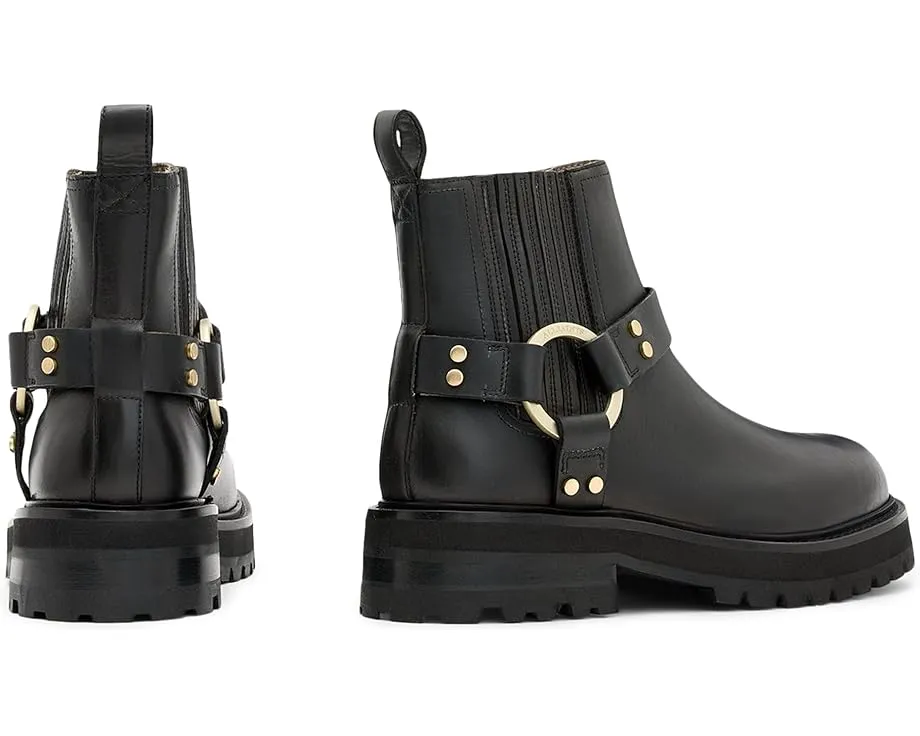 Ботинки AllSaints Maddie в стиле байкер с упряжью