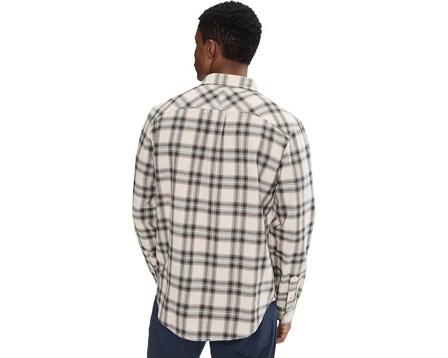 Рубашка Liverpool Los Angeles с длинным рукавом и фигурной кокеткой на пуговицах