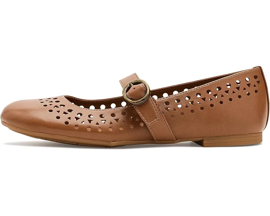 Балетки Tiara в стиле Mary Jane с перфорацией от EuroSoft