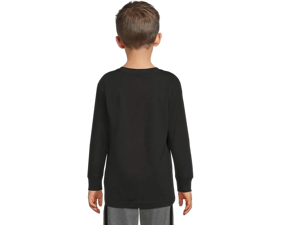 Детская футболка adidas с длинным рукавом и логотипом в стиле Halftone Camo