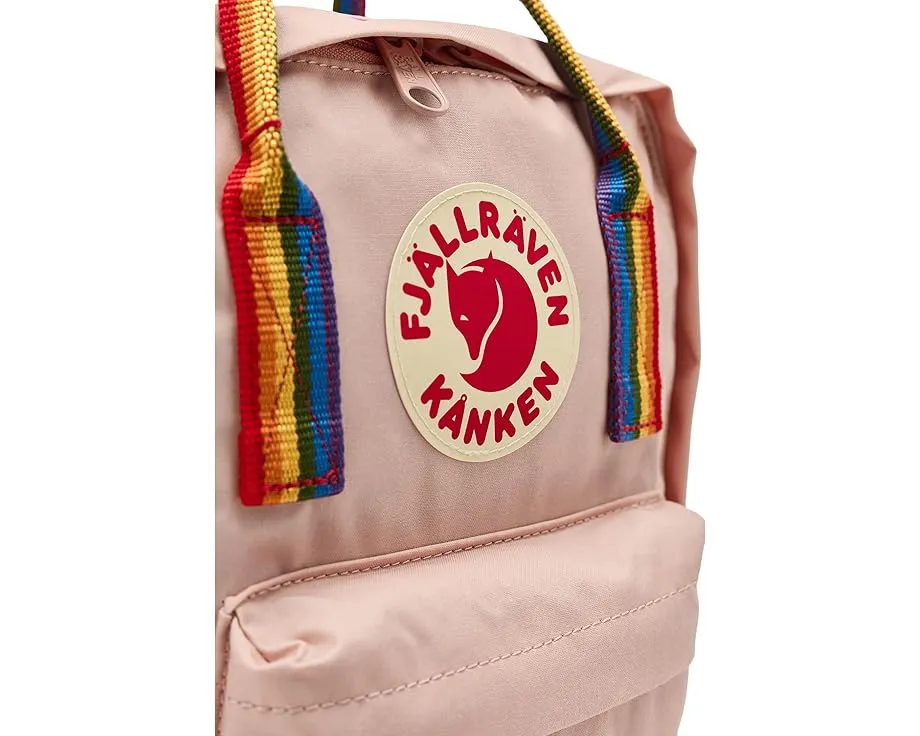 Рюкзак Fjällräven Kanken Rainbow Mini с радужными лямками
