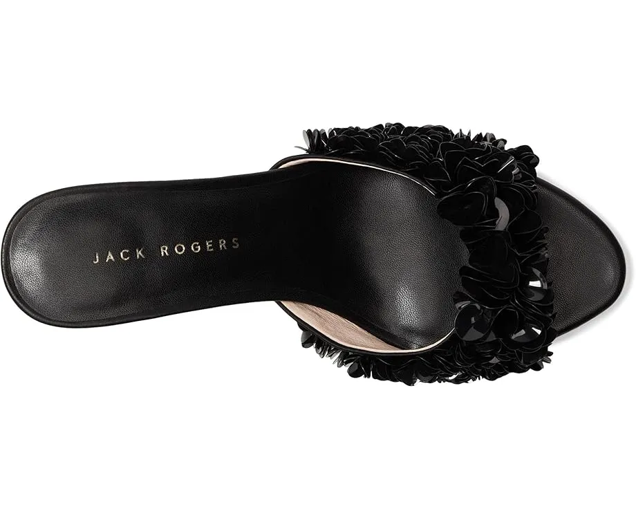 Сандалии Crown Sequin с пайетками и кожаной подошвой Jack Rogers