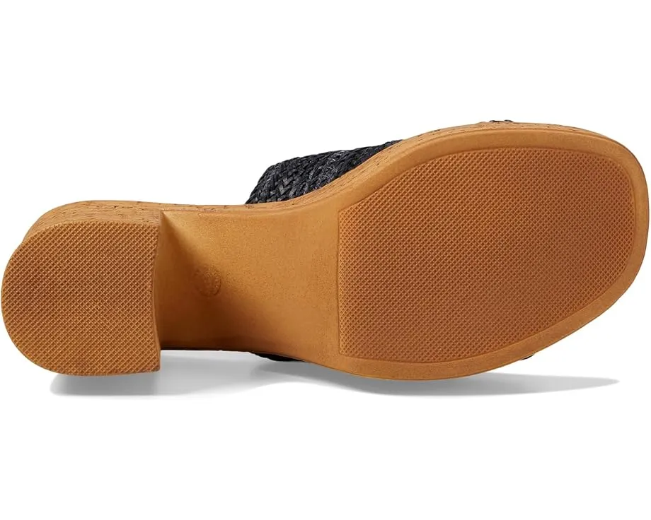 Seychelles Applause сандалии на платформе из плетеной рафии с пробковым каблуком