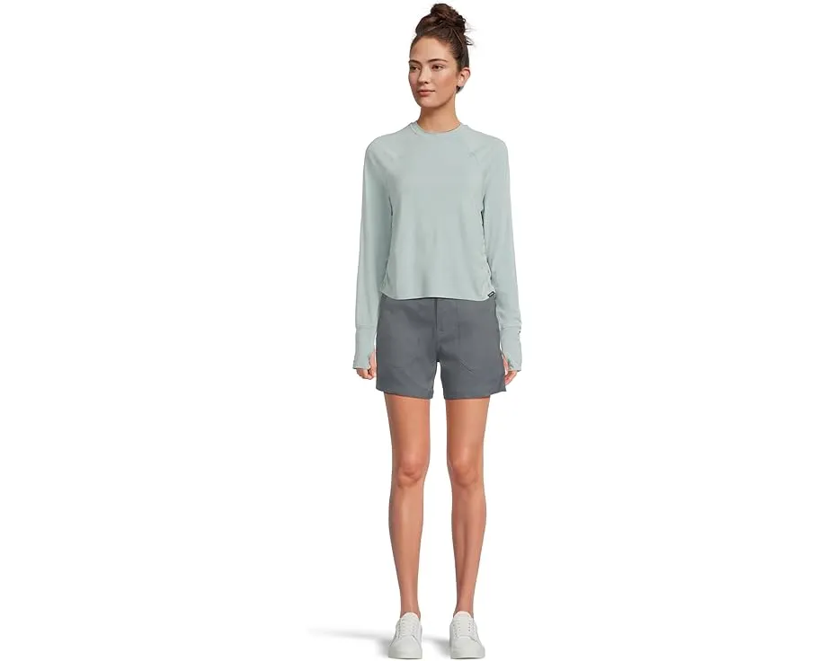 Длинный лонгслив Prana Sol Searcher LS Crew с отверстиями для большого пальца