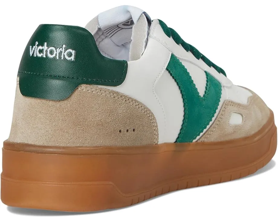 Кроссовки victoria Seul Caramel из кожи и замши на органической подошве