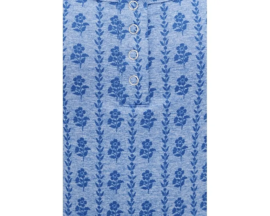 Платье Ari с цветочным принтом и застежкой на пуговицы