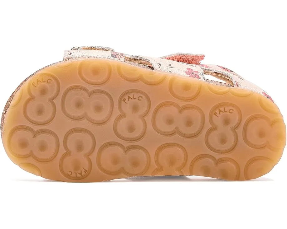 Детские сандалии Naturino Falcotto Bea с кожаным верхом и дизайном в виде сердечек