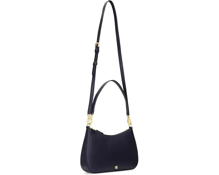 Сумка Lauren Ralph Lauren Crosshatch Leather Medium Danni Bag из телячьей кожи