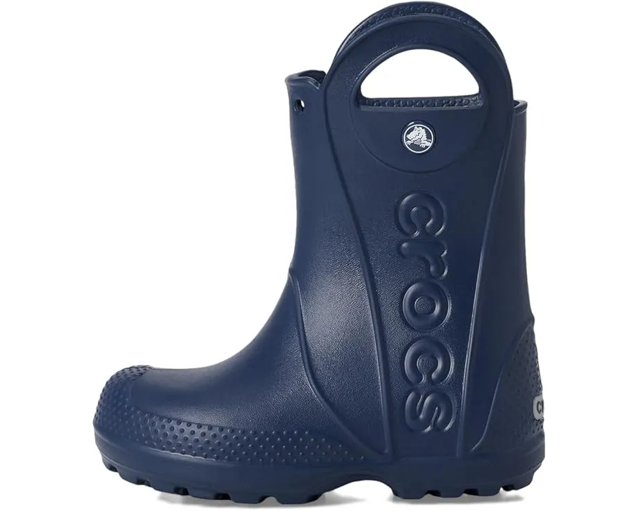 Резиновые сапоги Crocs Handle It для малышей с ручками и светоотражающим логотипом