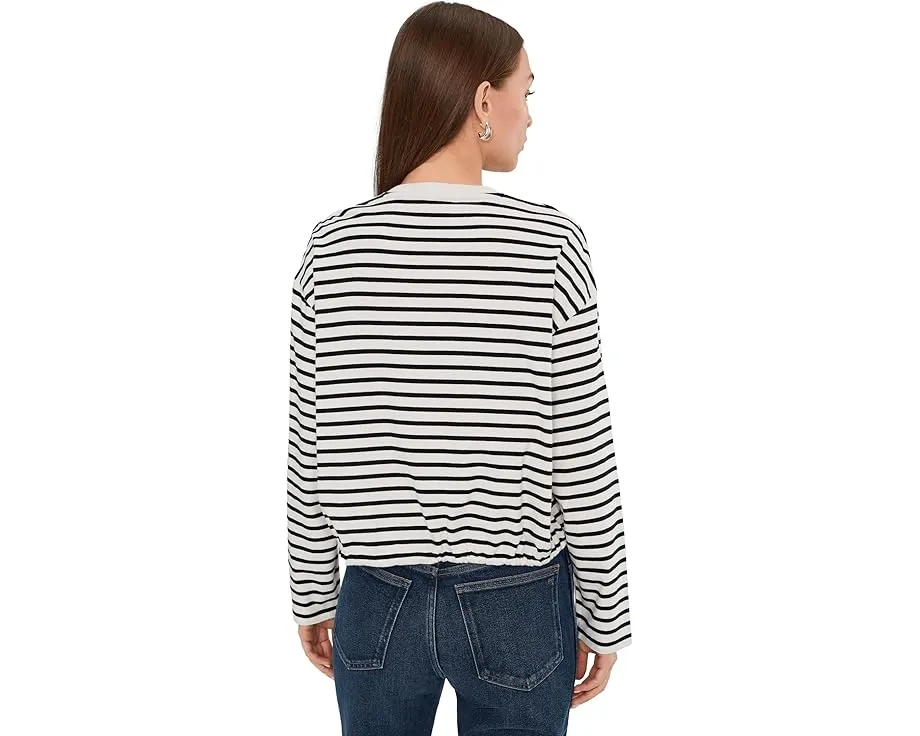 Футболка Madewell Perfect Tie Waist с завязкой на талии из джерси