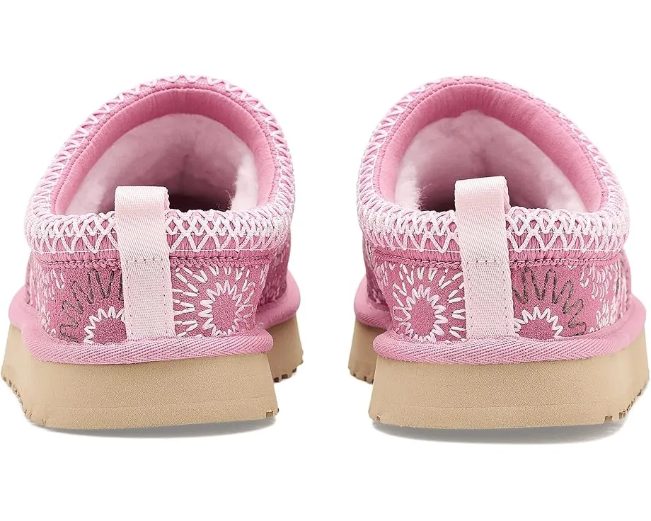 Детские тапочки UGG Kids Tazz Sun Stitch с вышивкой