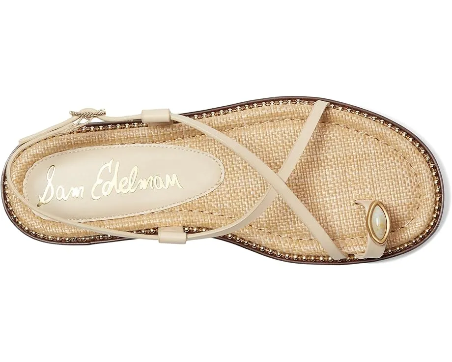 Сандалии Sam Edelman Tenly с ремешками и кольцом на палец на низком каблуке
