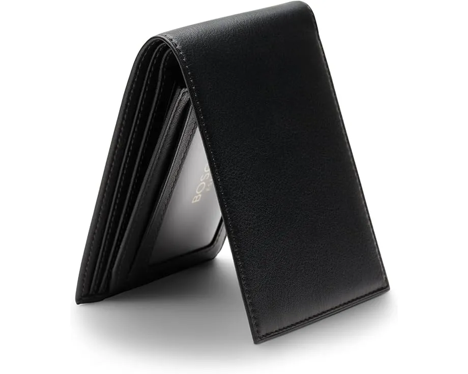 Bosca континентальный кошелек с окошком для ID из кожи Nappa Vitello