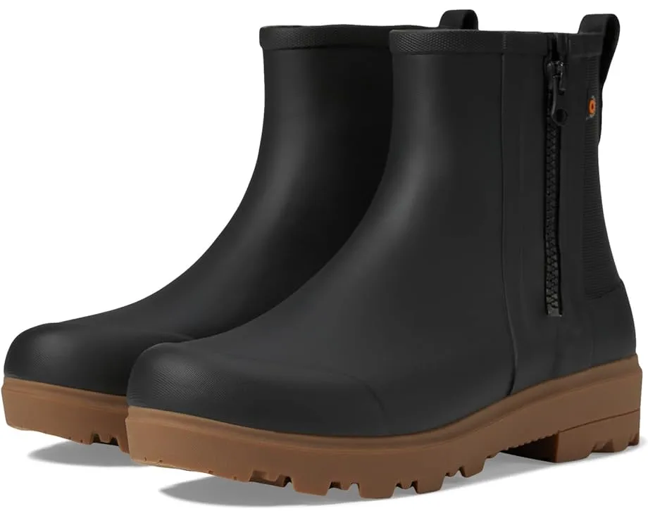 Сапоги Bogs Holly Rain Zip с круглым носком и плоским каблуком