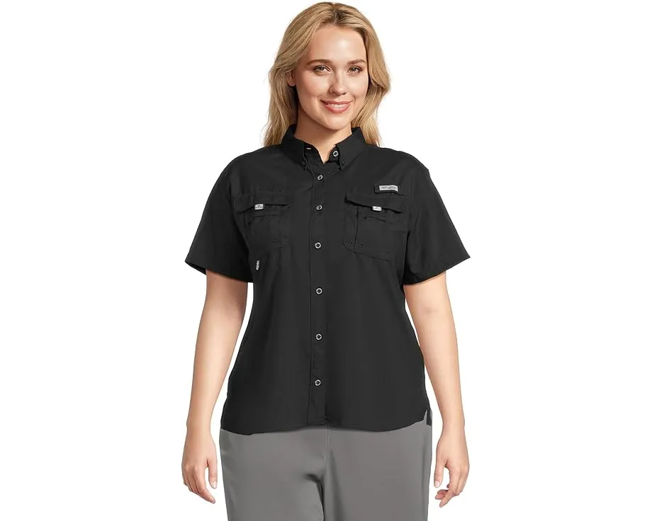 Columbia Plus Size Bahama II с коротким рукавом и защитой UPF 50