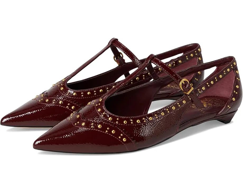 Vince Camuto Мюли Valkie на низком каблуке с Т-образным ремешком и декоративными шипами