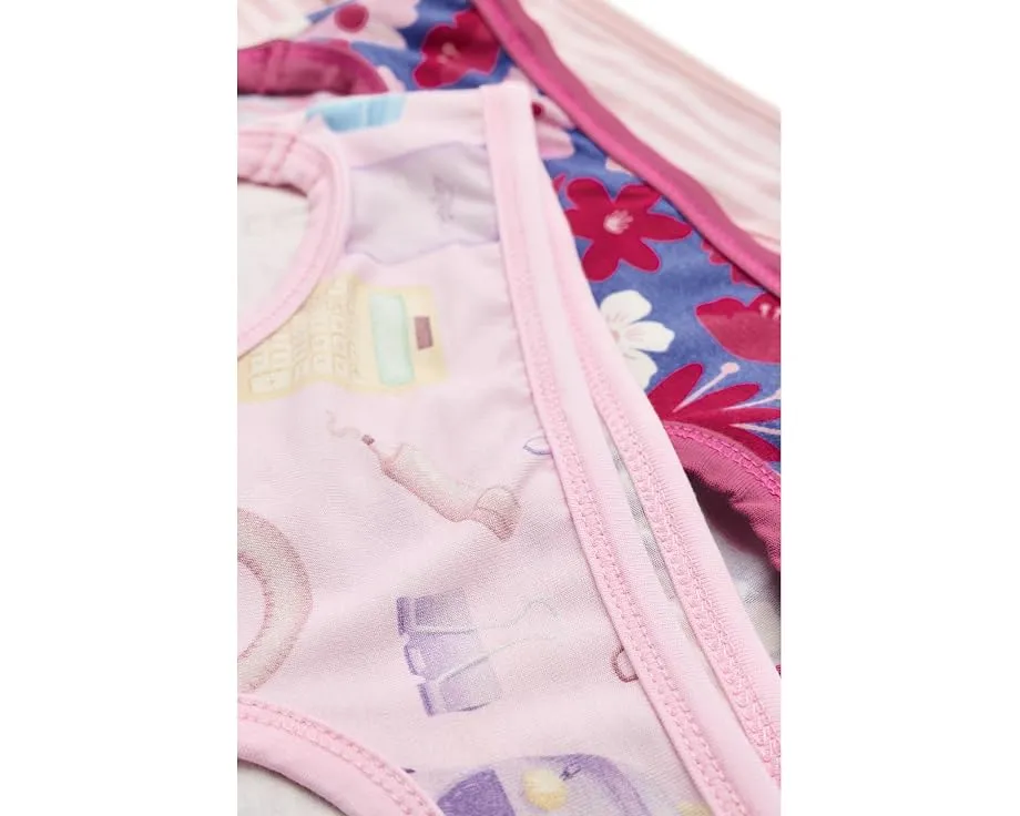 Набор из 3 трусиков Kickee Pants для девочек старшего возраста с принтом