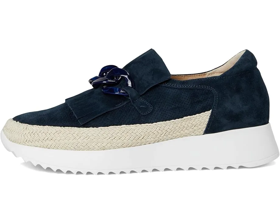 Vaneli Qerene мокасины с мраморным цепным декором и бахромой