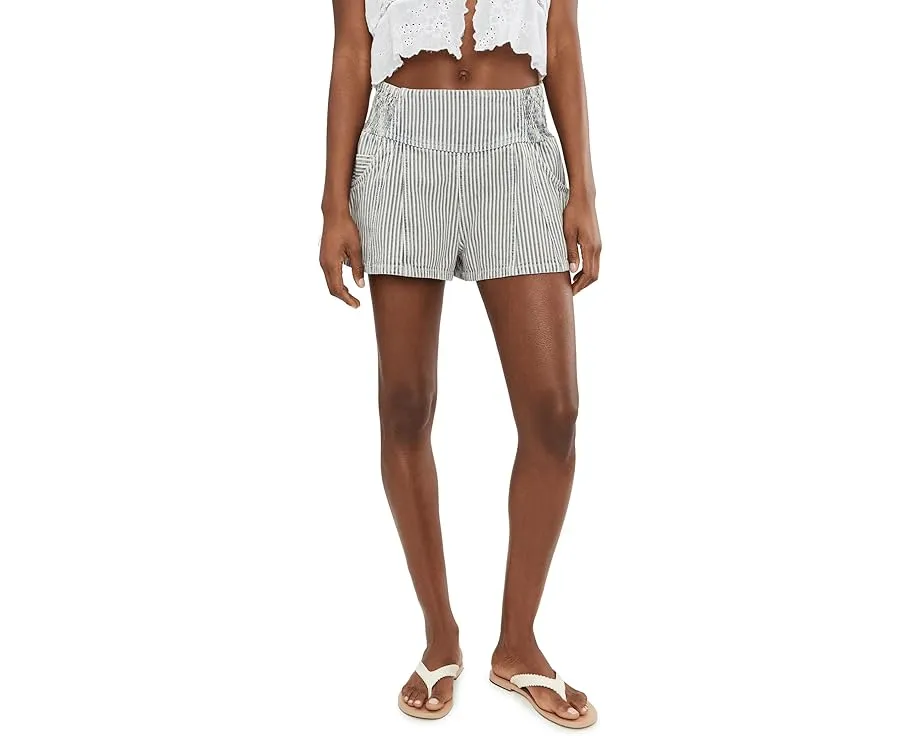 Шорты Free People Luna Railroad из денима