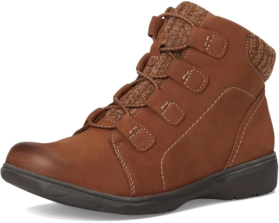 Высокие ботинки Clarks Carleigh Jade из нубука с удобной стелькой