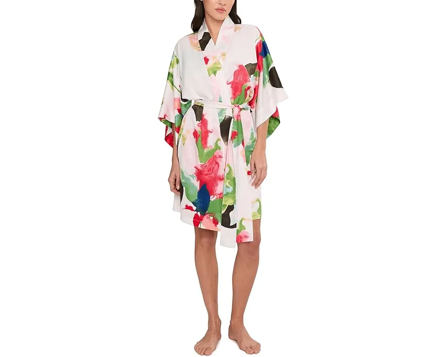 Кимоно Natori Calypso с поясом и открытой передней частью