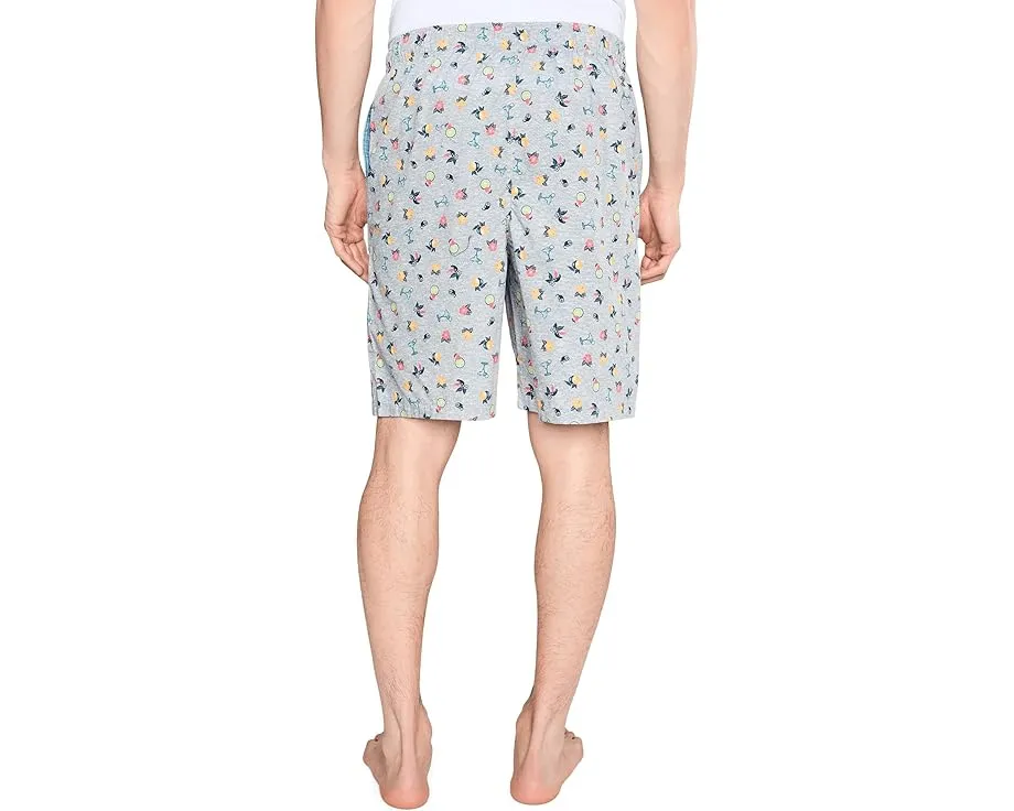 Пижамные шорты Tommy Bahama Cotton Woven с тропическим принтом