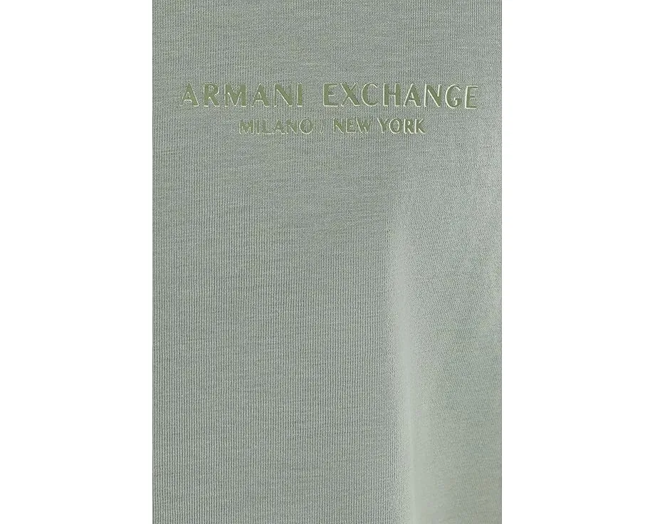 Поло Armani Exchange из хлопкового джерси с эластаном