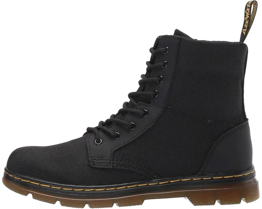 Детские ботинки Dr. Martens Combs Y с восемью люверсами и боковой молнией