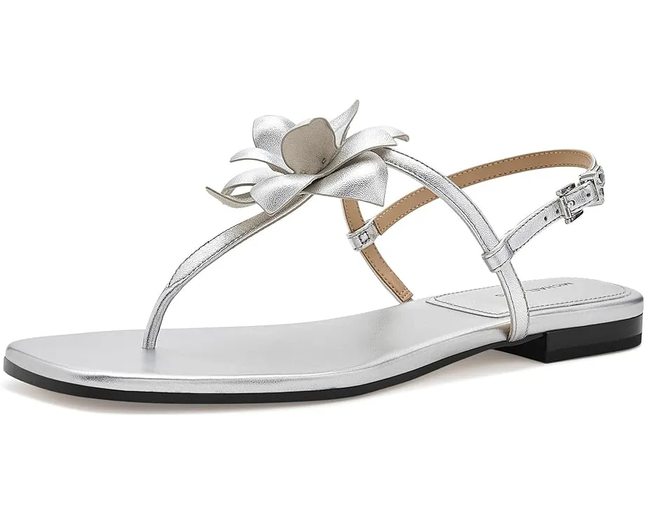 Сандалии Jacie Thong MICHAEL Michael Kors с кожаным цветком