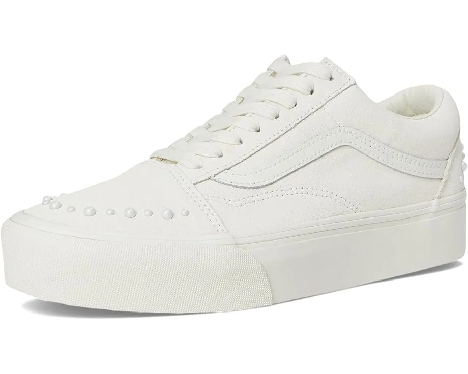 Кроссовки Vans Old Skool Platform с увеличенной подошвой и замшевым верхом