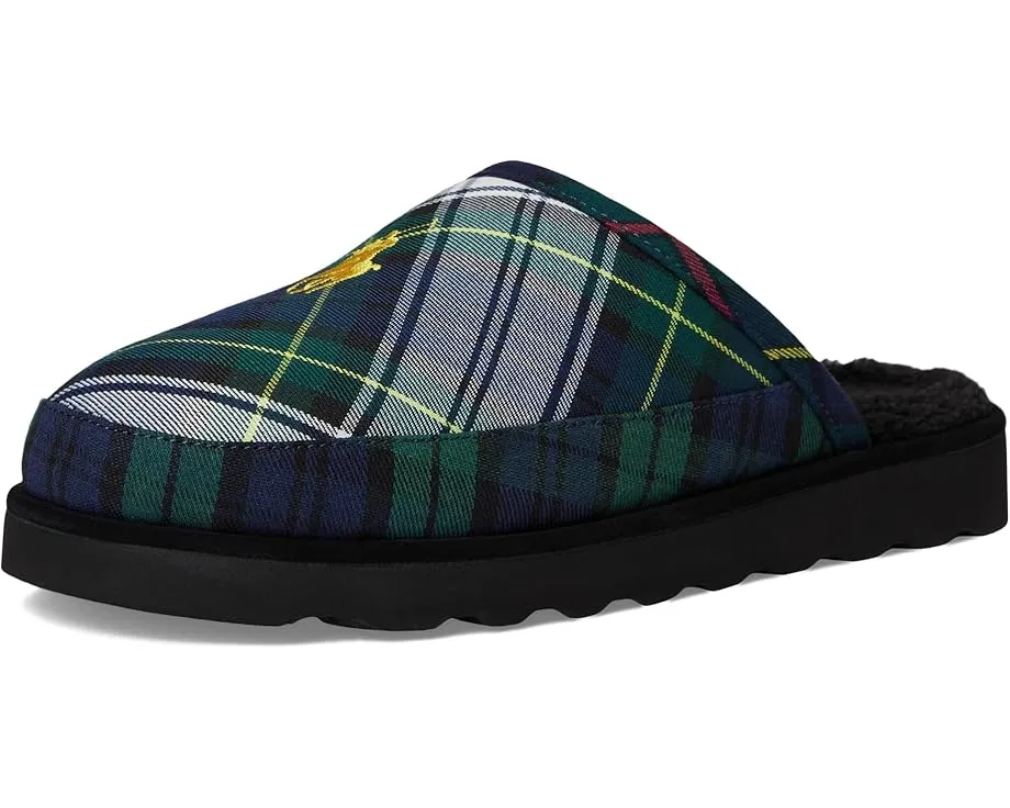 Туфли-шлепанцы Polo Ralph Lauren Reade Scuff с вышитым пони и подкладкой из искусственного меха