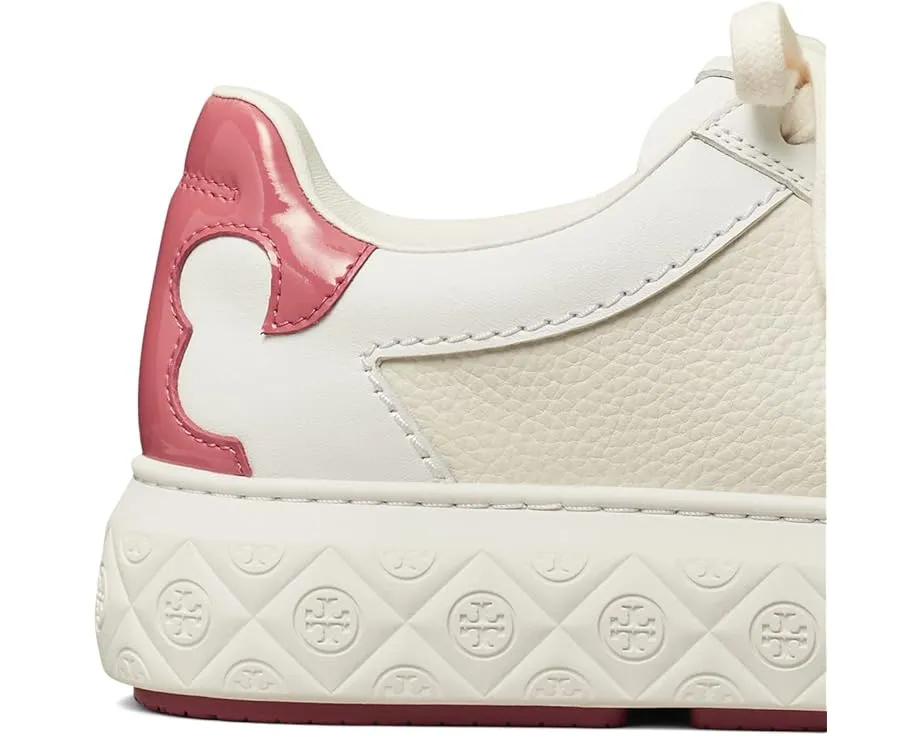 Кроссовки Tory Burch Ladybug из кожи с перфорацией