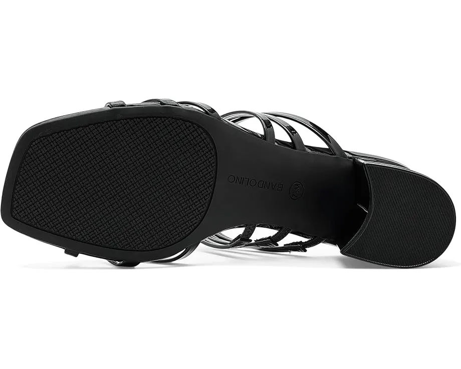 Сандалии Bandolino Mattien с ремешками и бантом на среднем квадратном каблуке