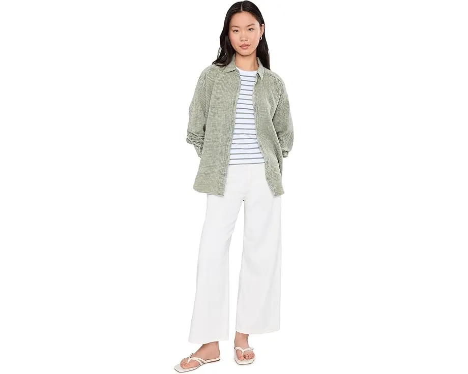 Splendid рубашка Ava Gauze Button-Down из мягкой марли