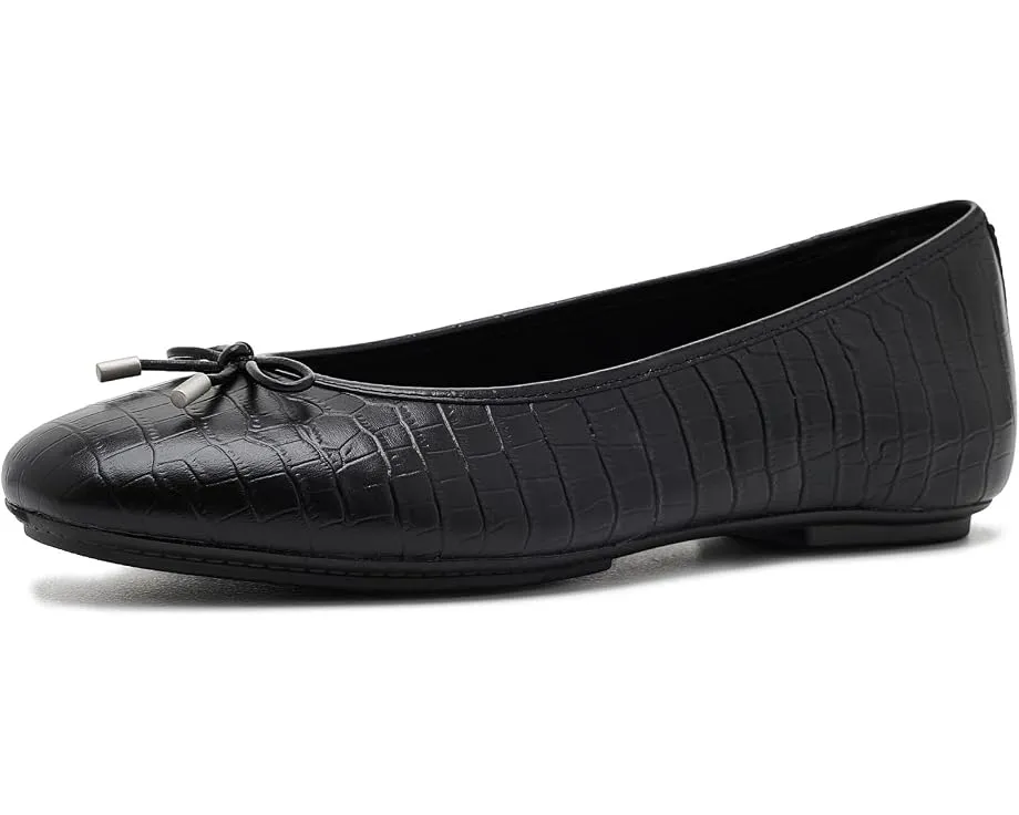 Балетки Delicato Crocodile из кожи с принтом крокодила FitFlop