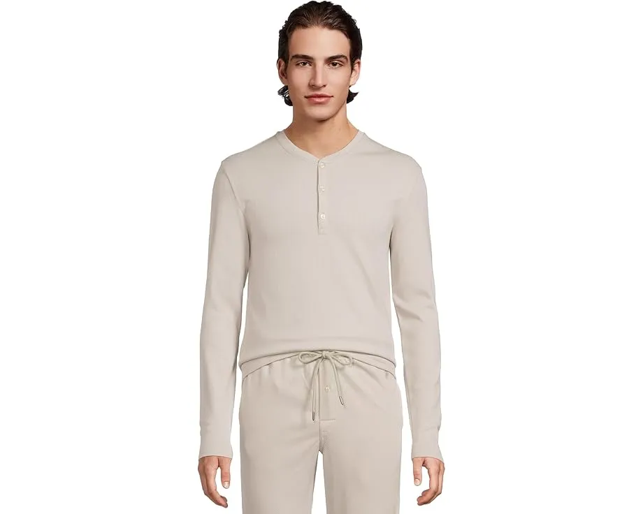 Пижамный комплект Polo Ralph Lauren в ёлочку с рубашкой хенли