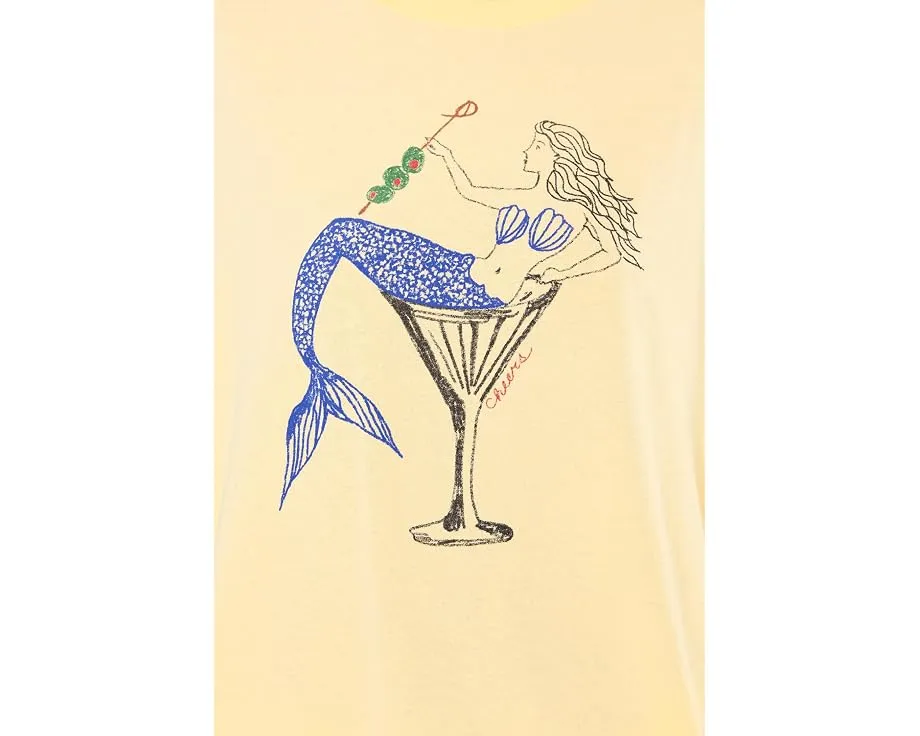 Футболка Free People Best Coast Tee с принтом