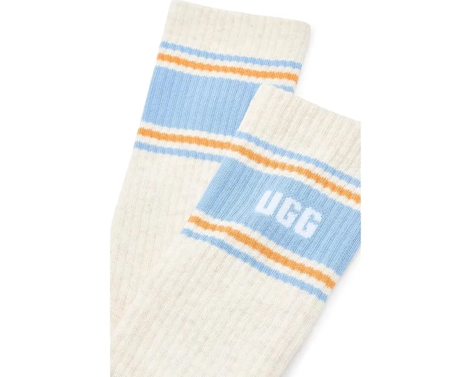Носки Jedlyn Varsity Crew с широкой цветной полосой из ответственного хлопка