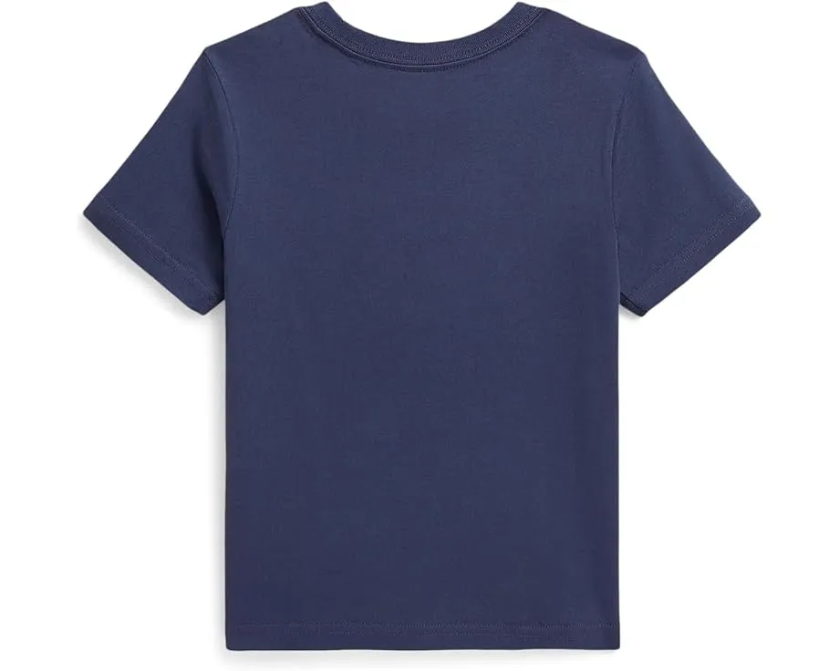 Графическая футболка из хлопкового джерси для малышей и детей Polo Ralph Lauren Kids