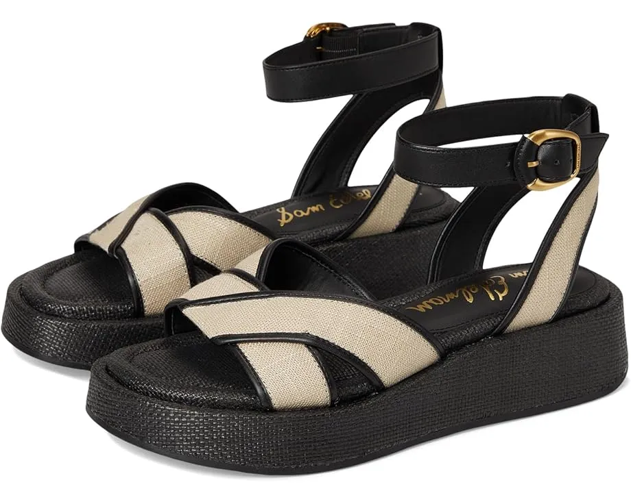 Сандалии Sam Edelman Nylie на платформе с фактурным ремешком и регулируемой пряжкой